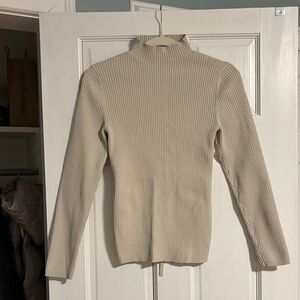 Aritzia Babaton Sculpt Knit mock neck